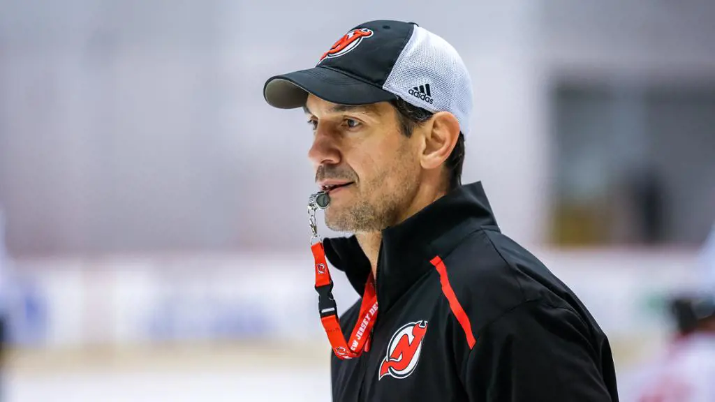 Alain Nasreddine started his coaching career with the New Jersey Devils
