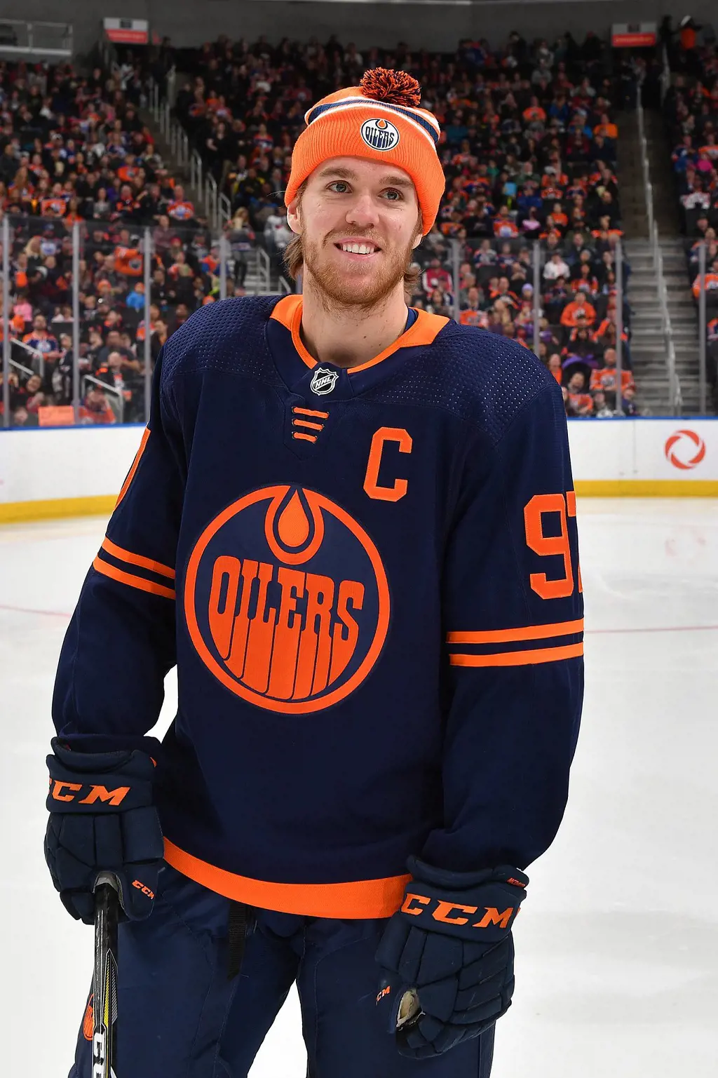 Connor McDavid with Oilers in 2020