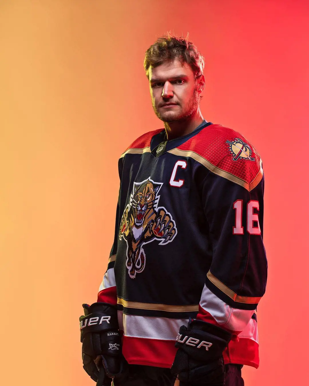 Aleksander Serves As The Center And The Captain Of The NHL Franchise