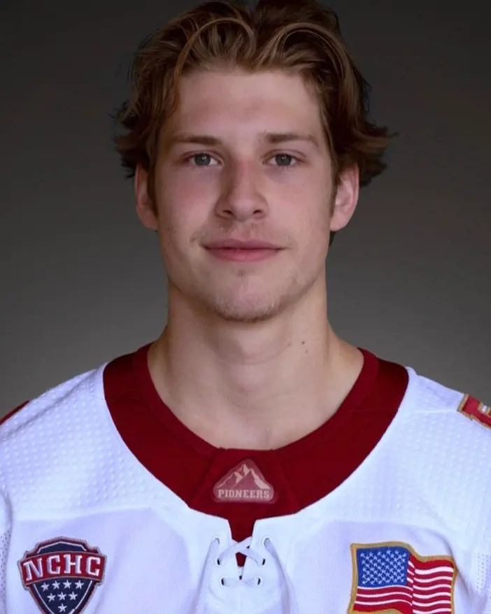 Roster Mike Benning Smiling In The Camera At The University Of Denver On 29 October 2020