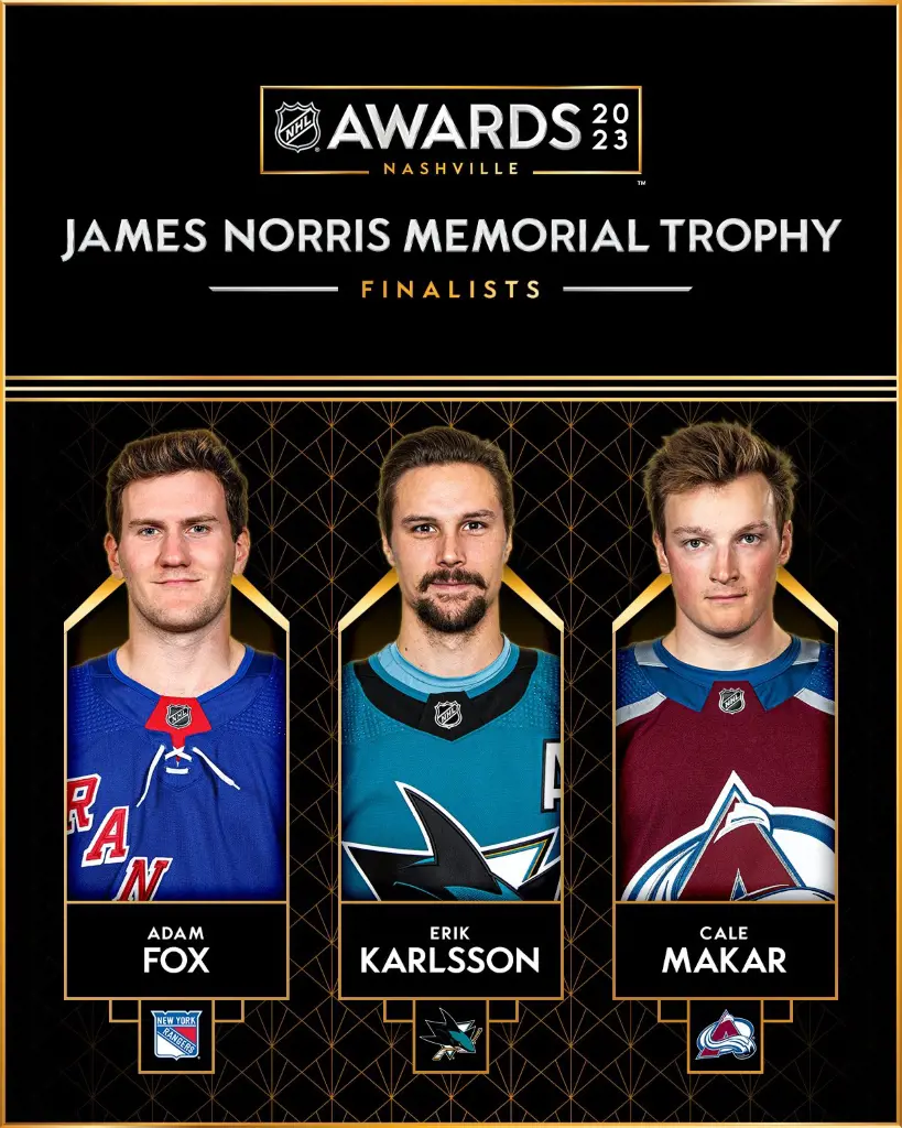 National Hockey League Has Revealed The Finalists Of The Honor