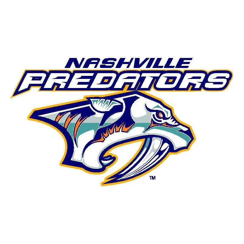 The Predators' first logo that lasted from 1997-2011.
