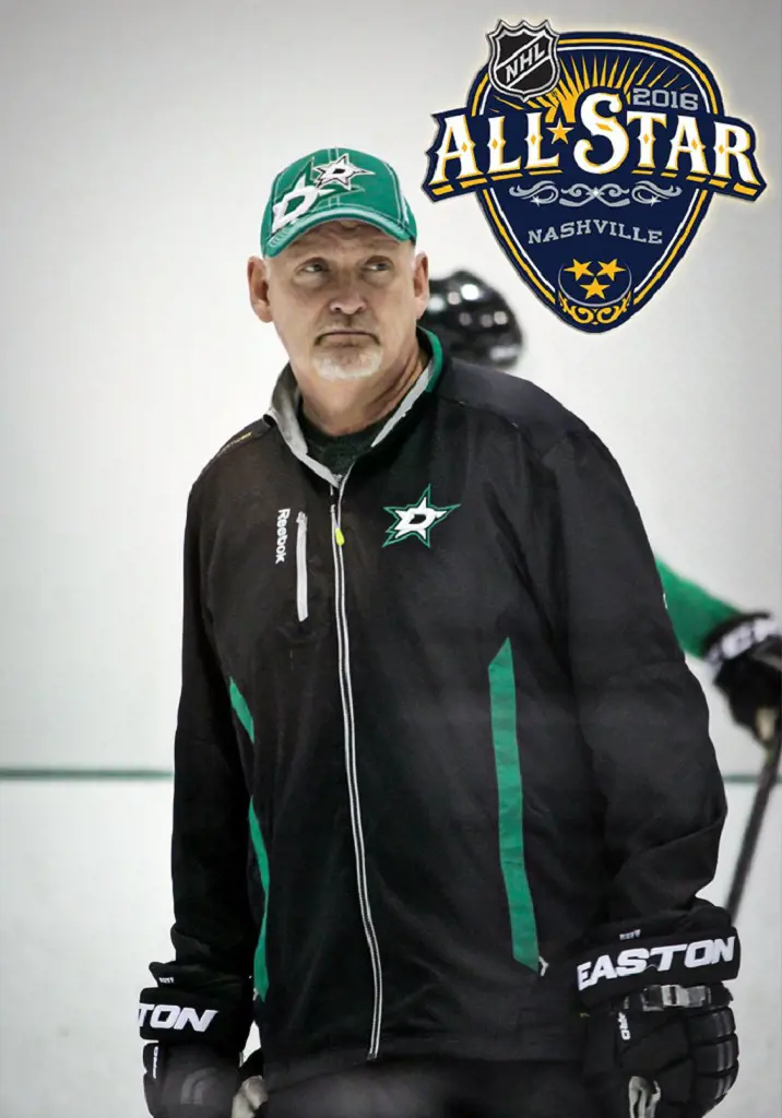 Ruff became the NHL All-Star Central Division head coach in 2016