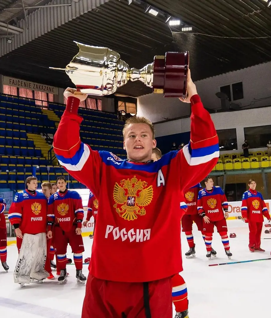 Matvei Michkov holds the record for most points scored in one tournament