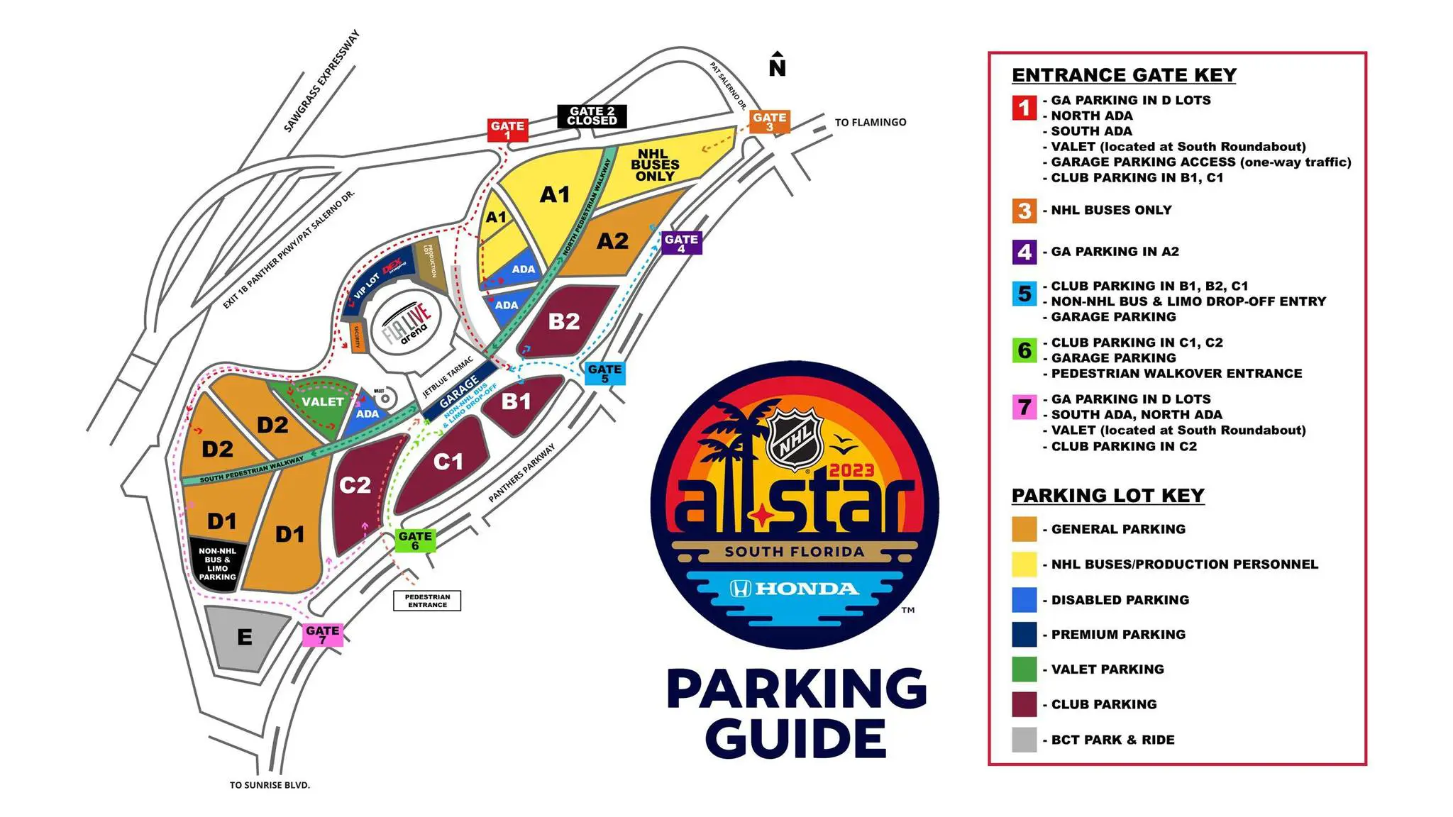Florida Panthers Tailgate  Amerant Bank Arena Gameday Guide